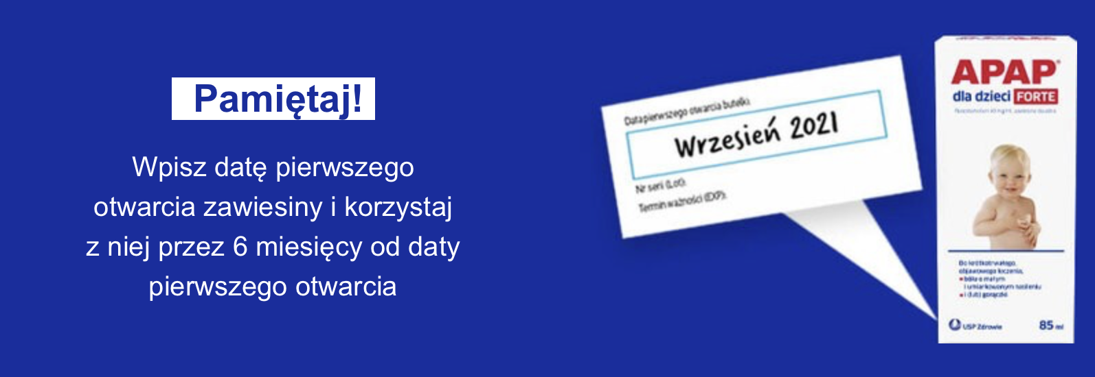 apap forte dla dzieci data ważności